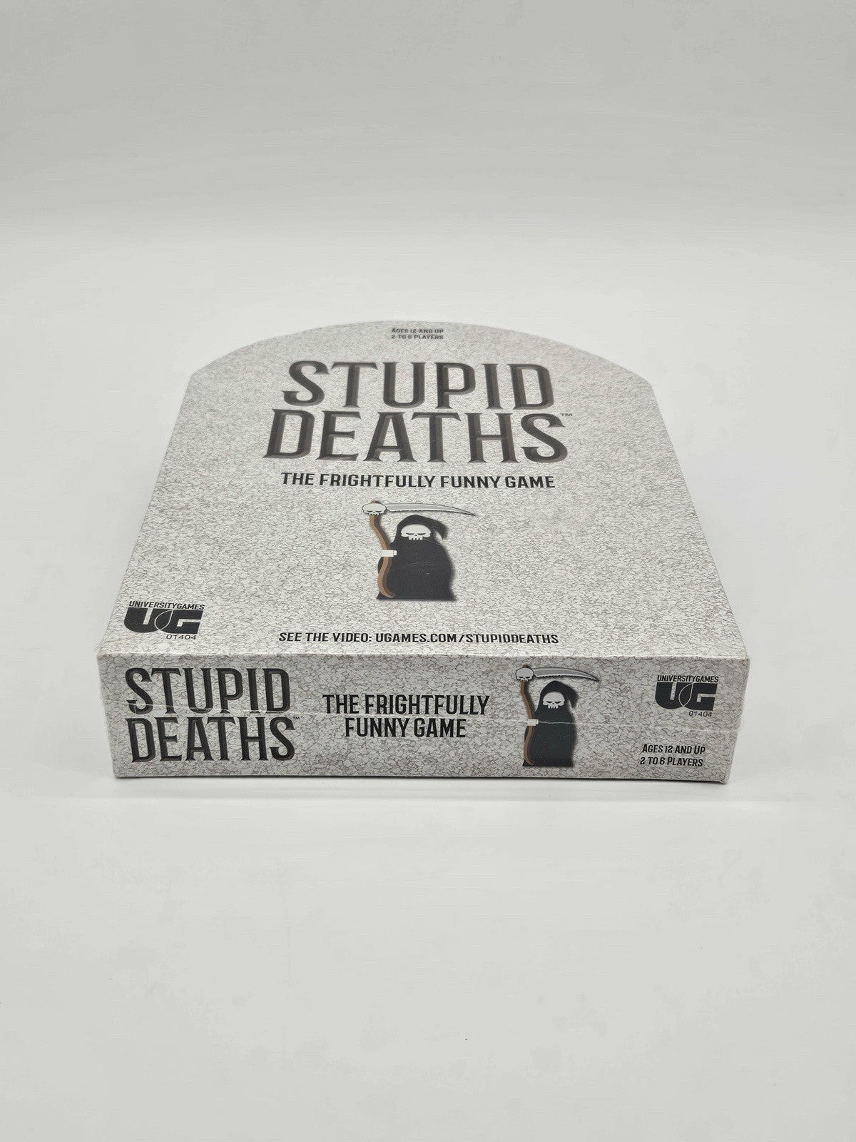 University Games Stupid Deaths Party Board Game Trivia Fun New & Sealed
