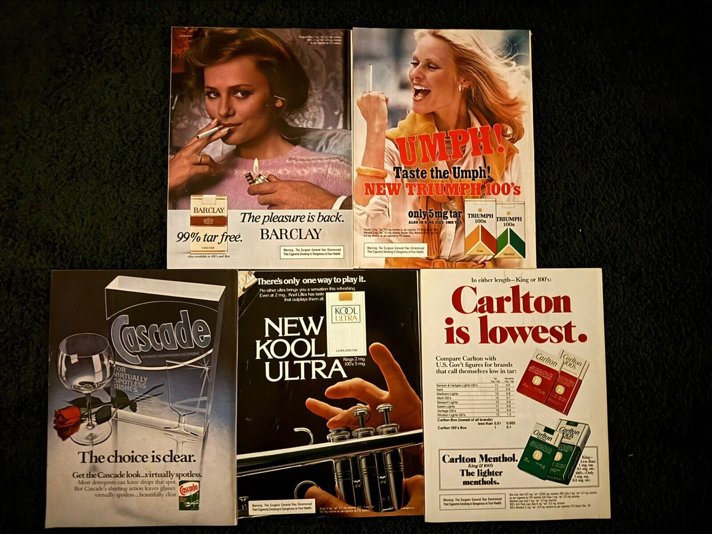 Family Circle magazine lot - Early 1980's lot of 5 - Vintage Back Issue