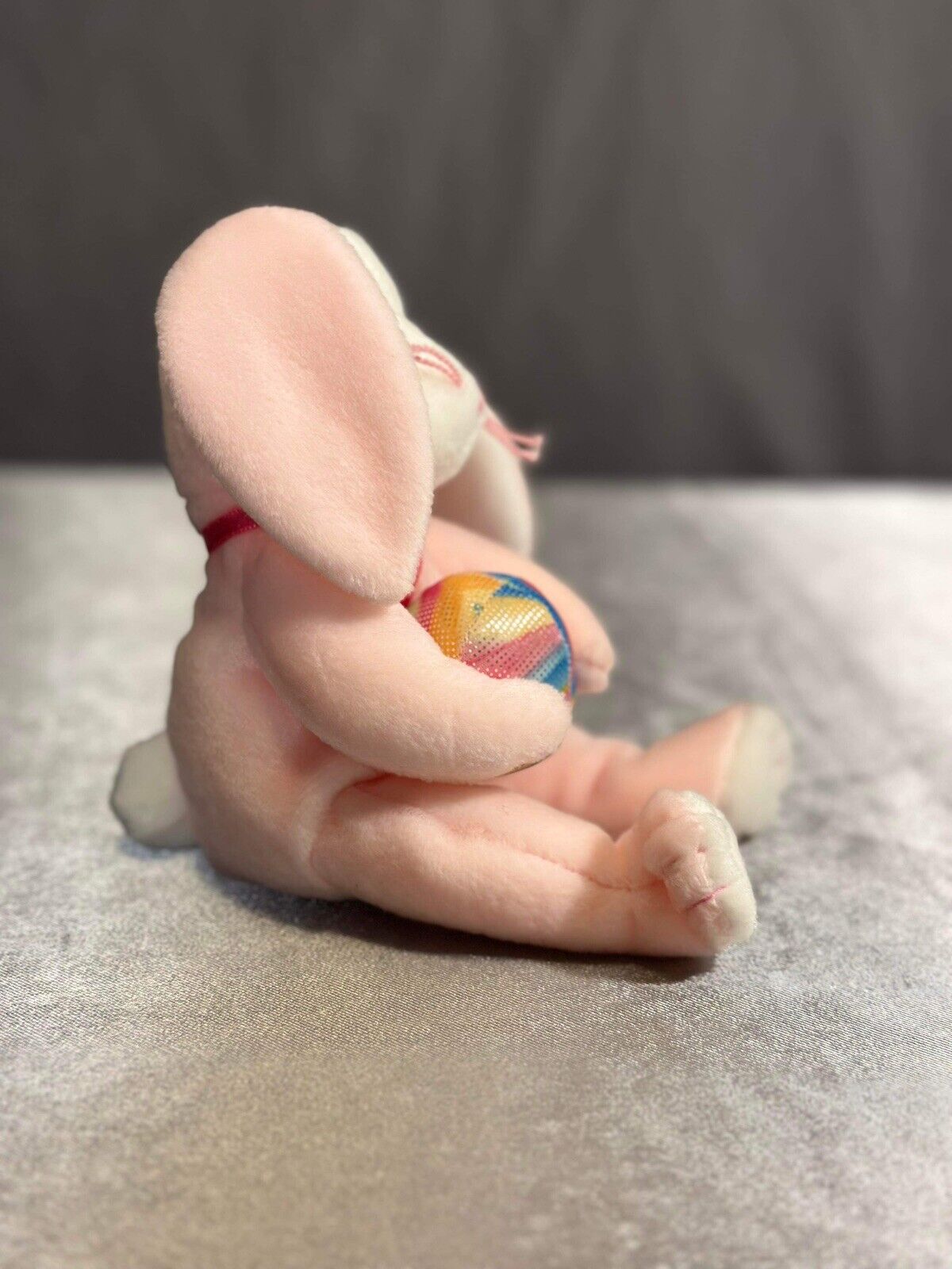 Eggerton Beanie Baby, TY Original, Easter Bunny CTY