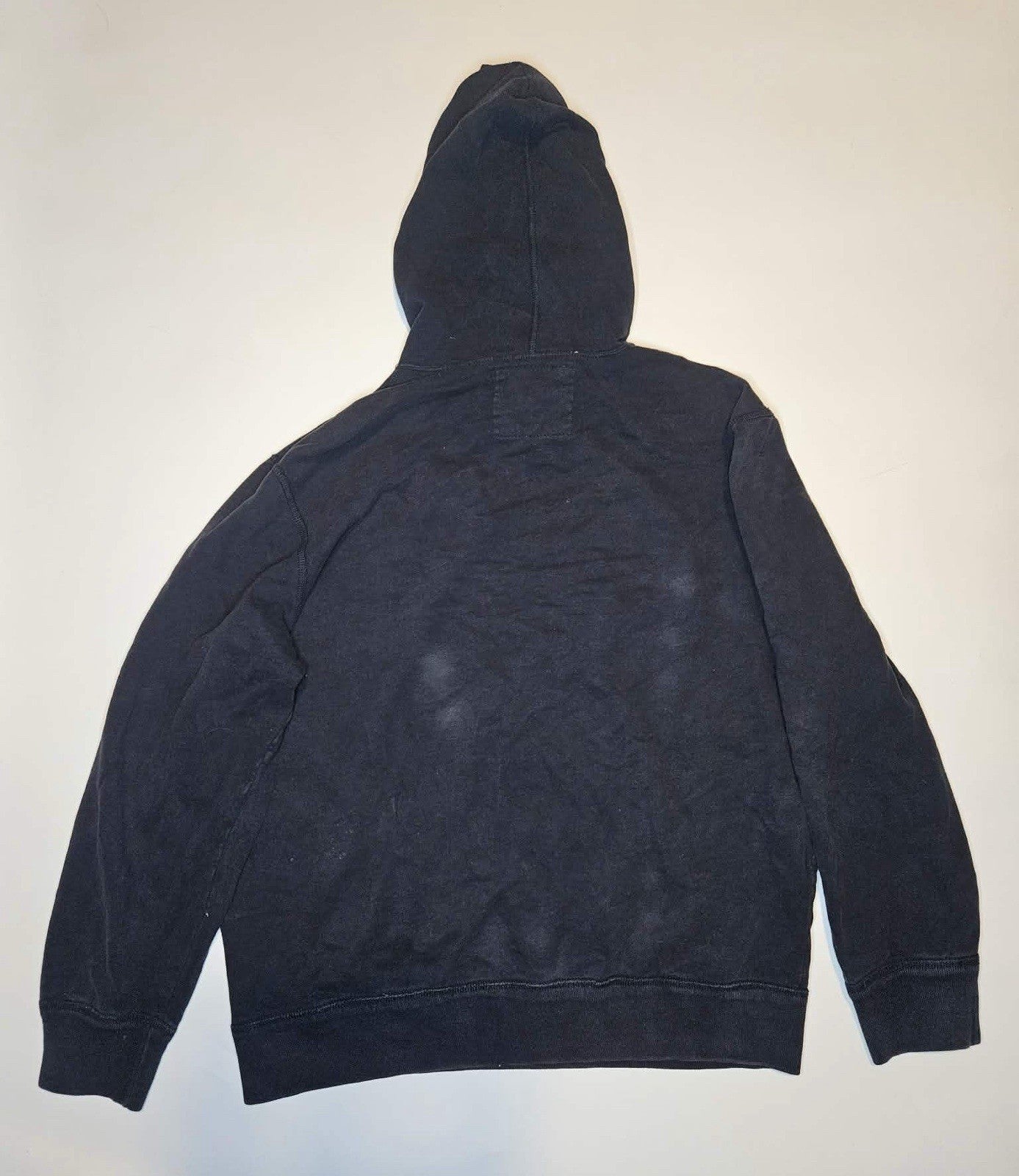 Vintage Y2K American Eagle Hoodie Men XL Faded Blue Sweatshirt AE77 Distressed