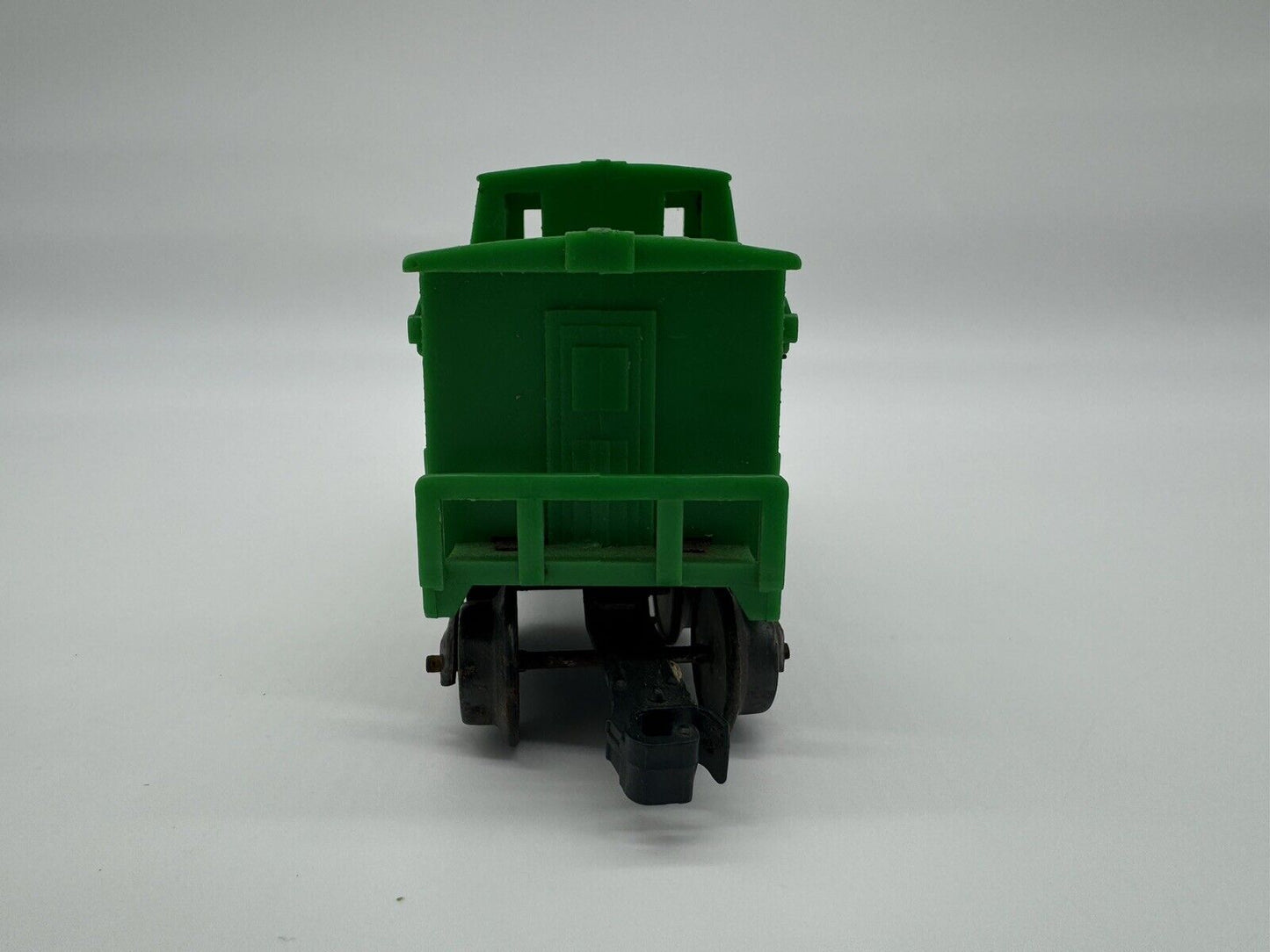 Vintage O Marx Train Car, Green Caboose Southern Pacific Toy