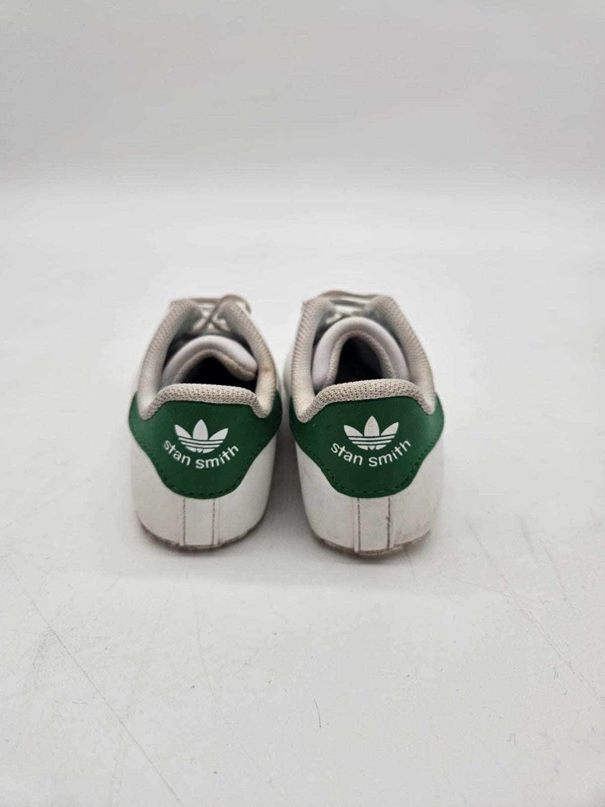 Adidas Toddler White And Green Stan Smith Sz 4 Toddler