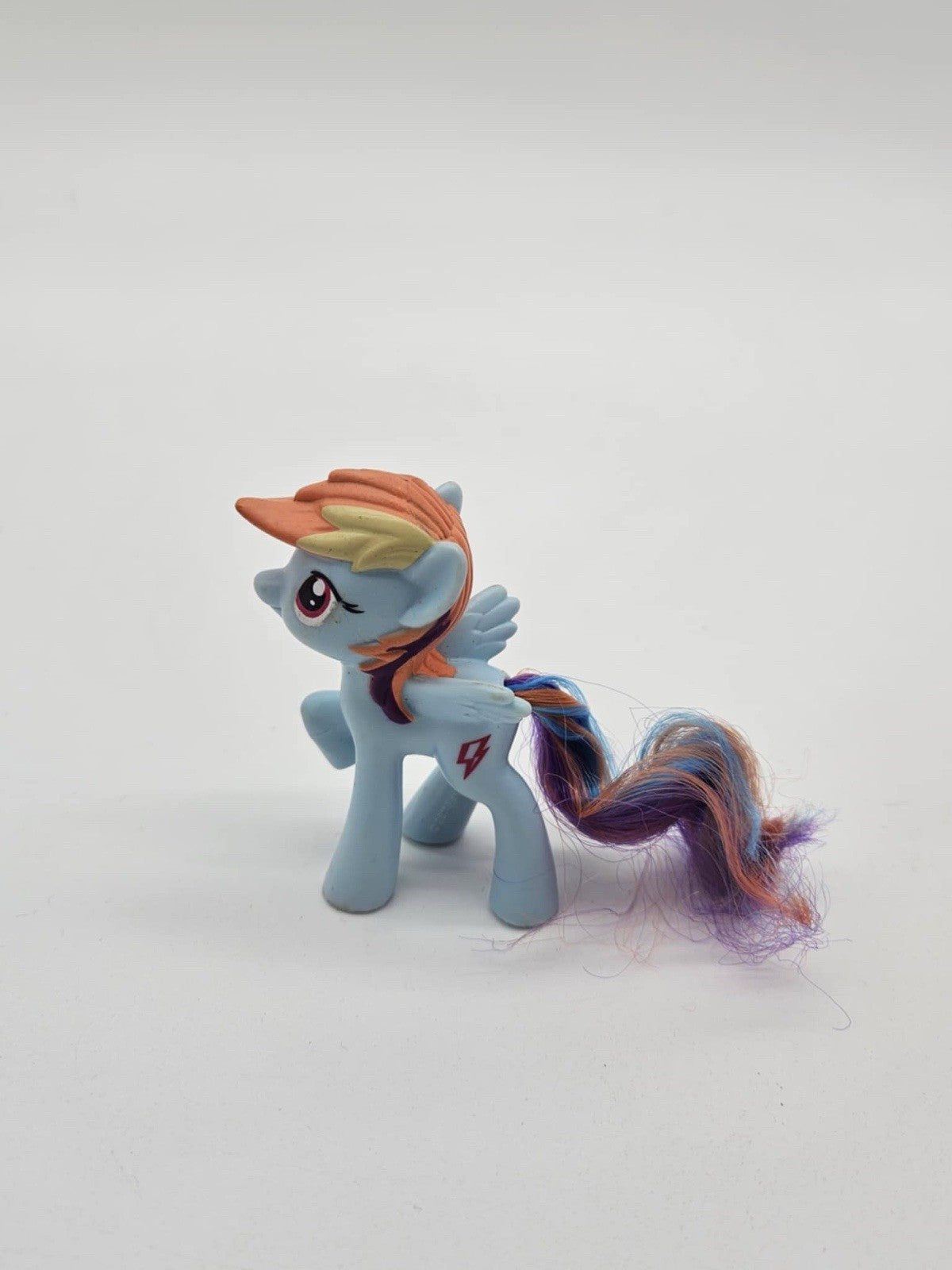 Hasbro McDonalds My Little Pony Rainbow Dash G4 Pony 2011 Happy Meal Toy 3"