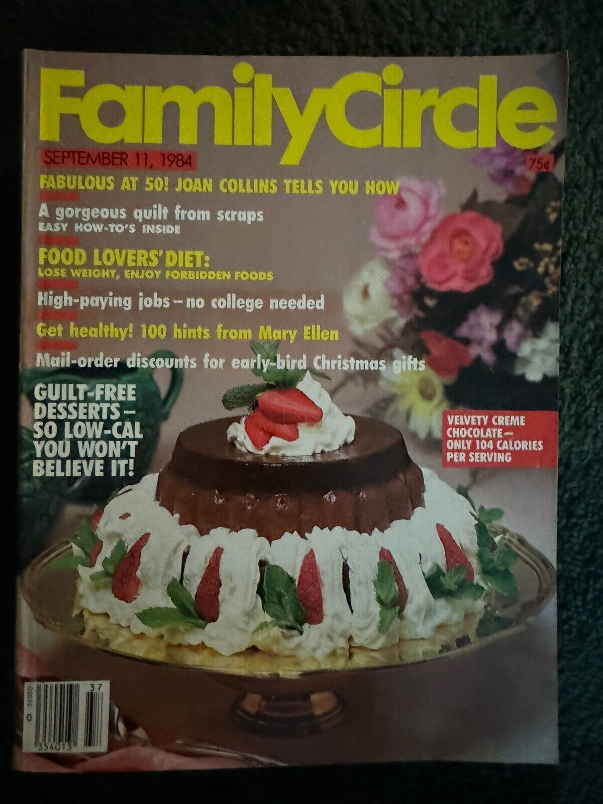 Family Circle magazine lot - Early 1980's lot of 9 - Vintage Back Issue
