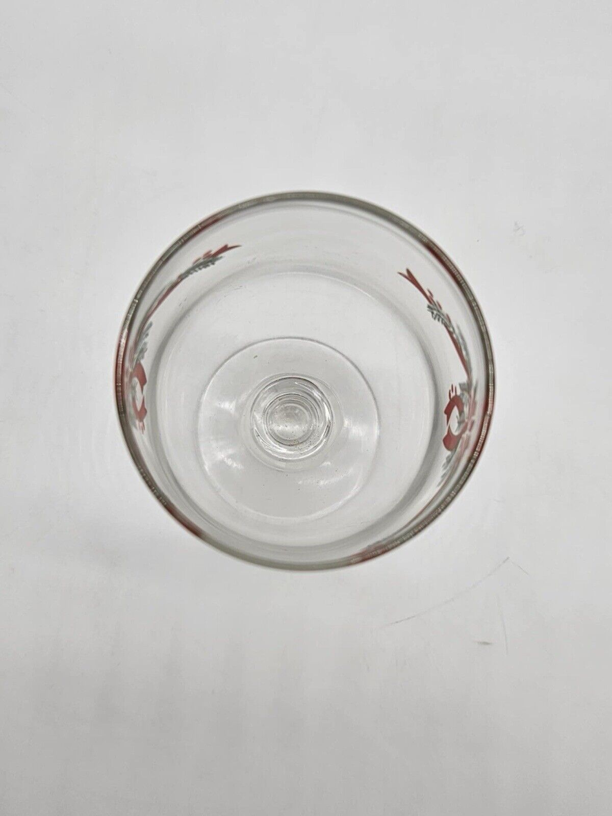 Fairfield Poinsettia & Ribbon 16 Oz Iced Tea Glass 7643143