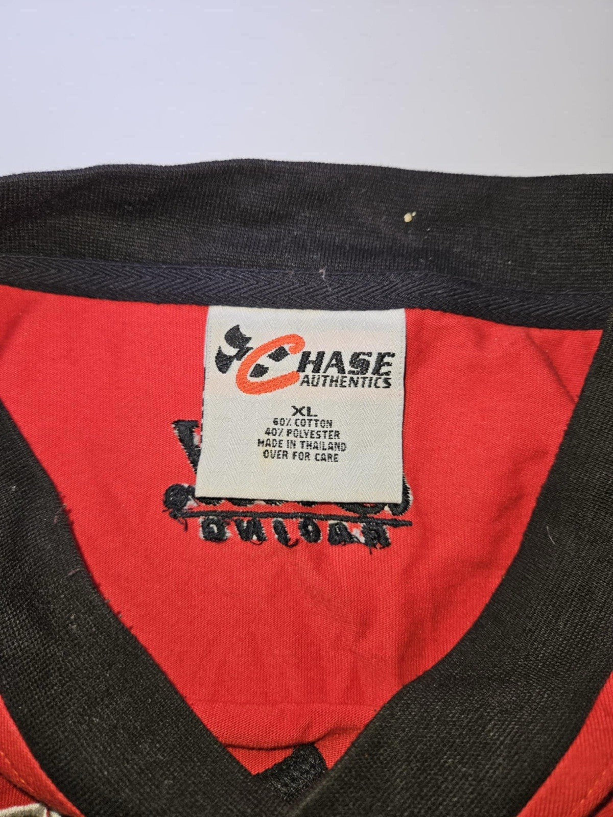 Vintage Dale Earnhardt JR Bud Shirt XL Red Striped Nascar Racing Long Sleeve