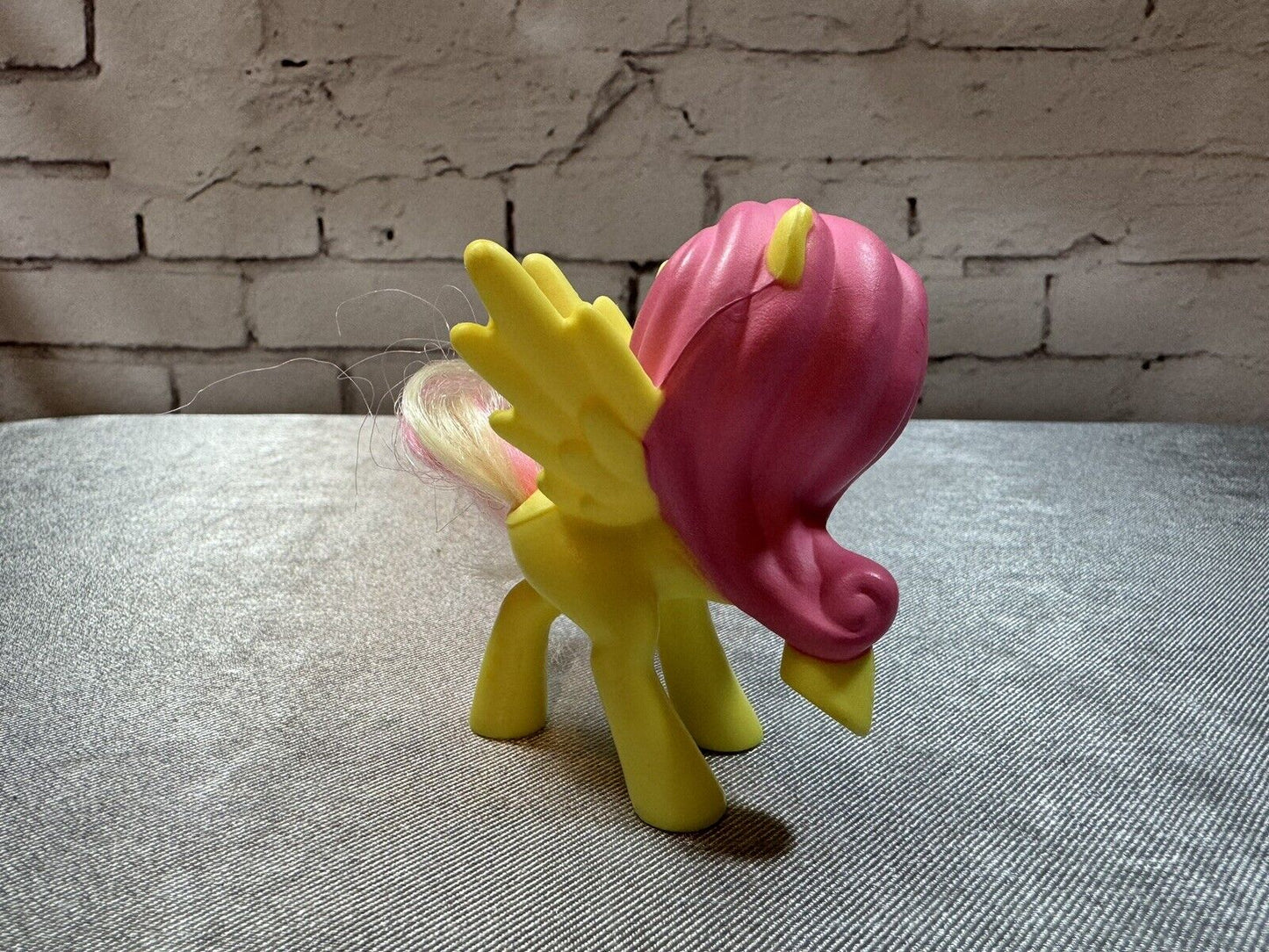2014 Hasbro My Little Pony Fluttershy Mini 3” Figure Yellow Pony Pegasus VCTY