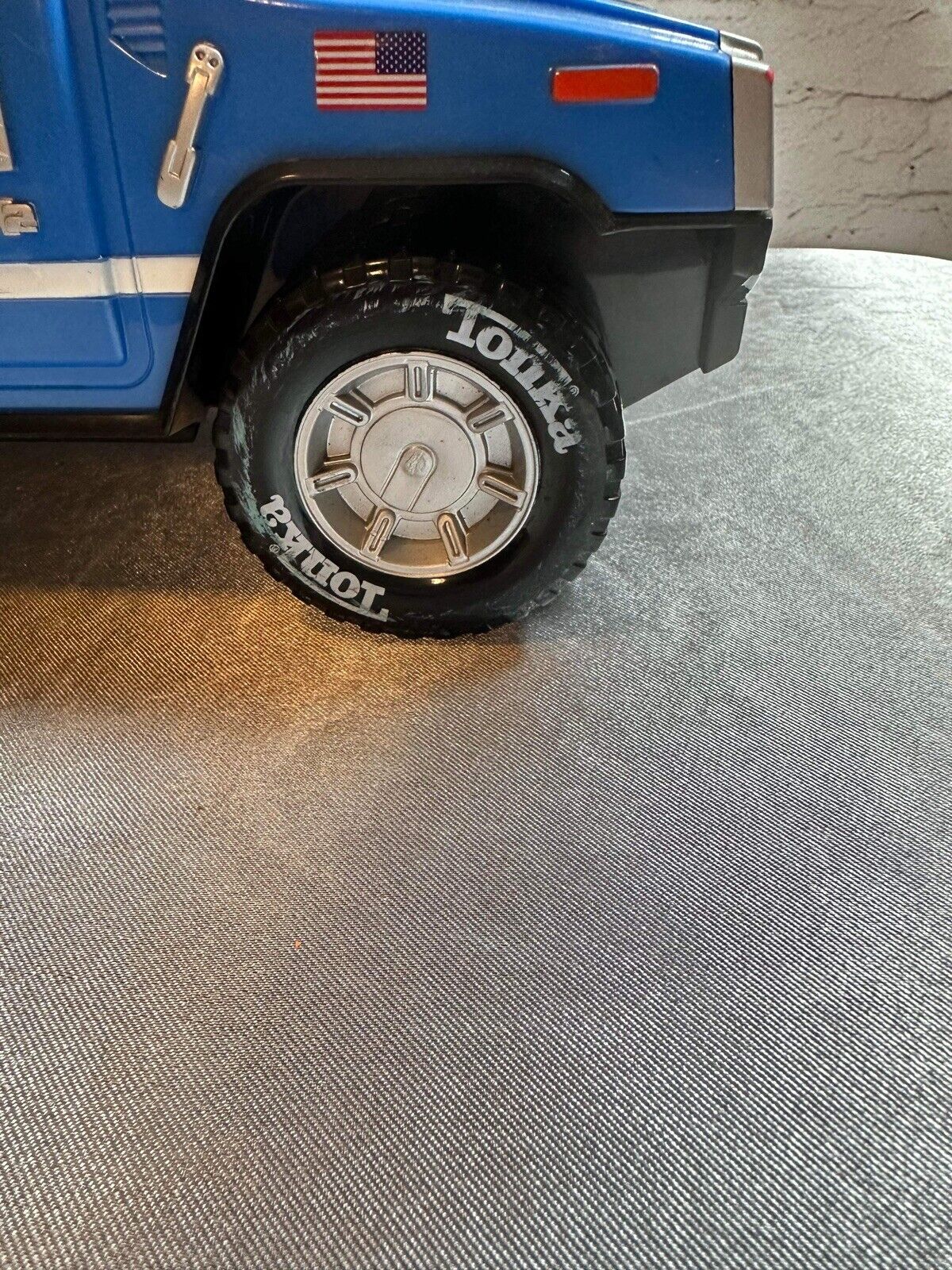 13-1/2" Tonka Police H2 Hummer Hasbro 2004 Rare Early Model *WORKING* VTY