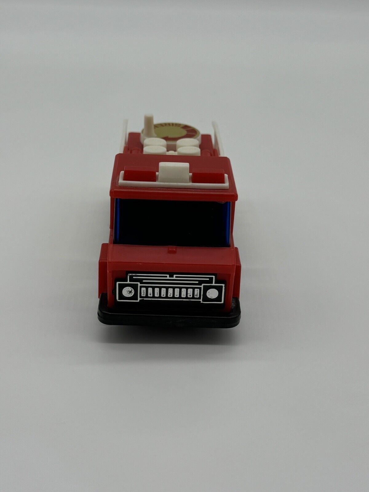 Vintage Toy Fire Truck w/ Wind Up Siren