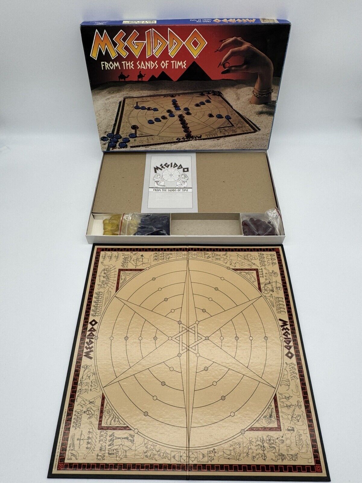 Megiddo Sands Of Time Vintage 1985 Board Game 1980s VTG VGM