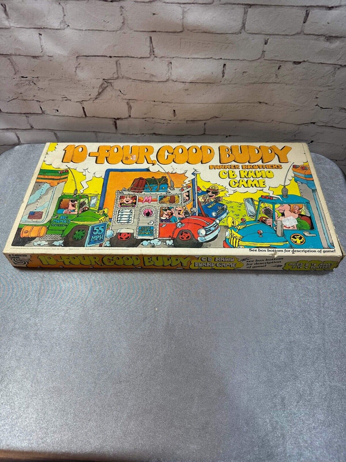 1976 parker brother 10 Four Good Buddy board game COMPLETE VGM