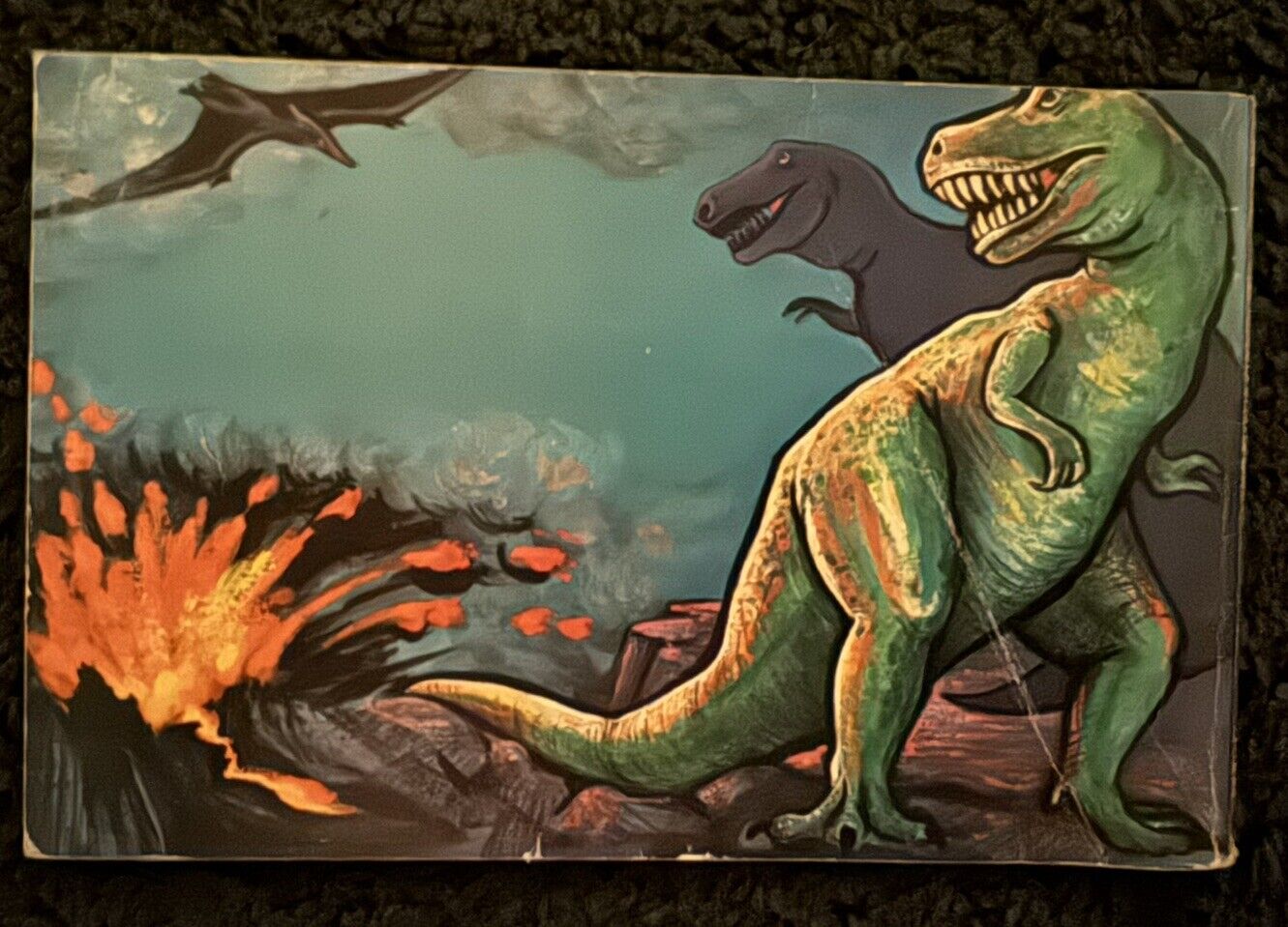 Classic vintage kid's dinosaur book--I can read About Dinosaurs