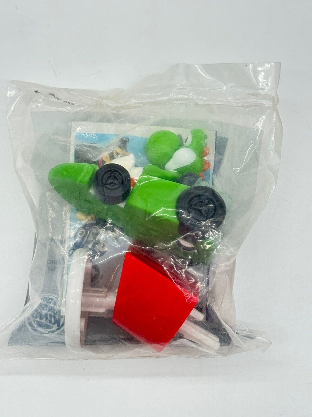 2008 Burger King Toy Nintendo Wii Yoshi Mario Kart Toy in Package