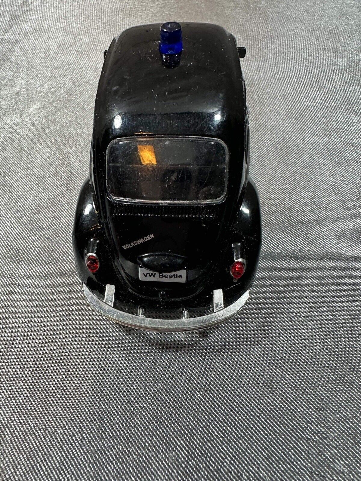UNI Fortune Volkswagen Beetle RMZ City Black Police Car Diecast VTY 003