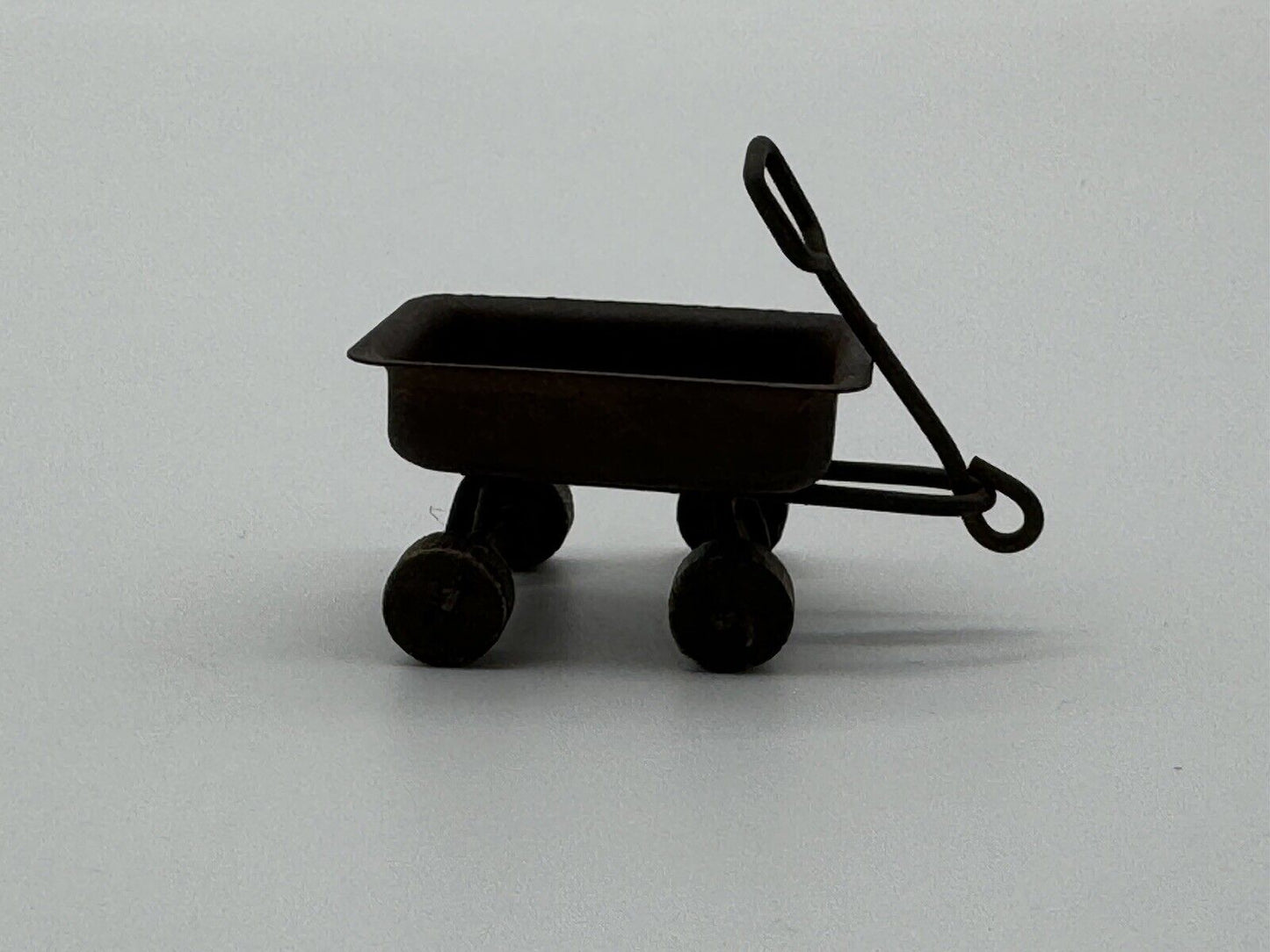 Vintage Rusty Tiny Miniature Wagon TNO 006