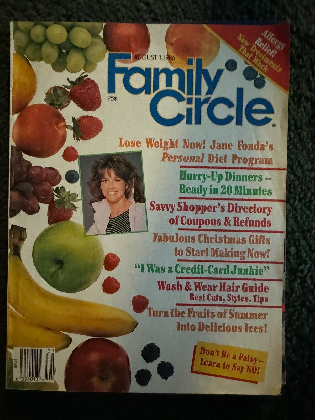 Family Circle magazine lot - Early 1980's lot of 9 - Vintage Back Issue