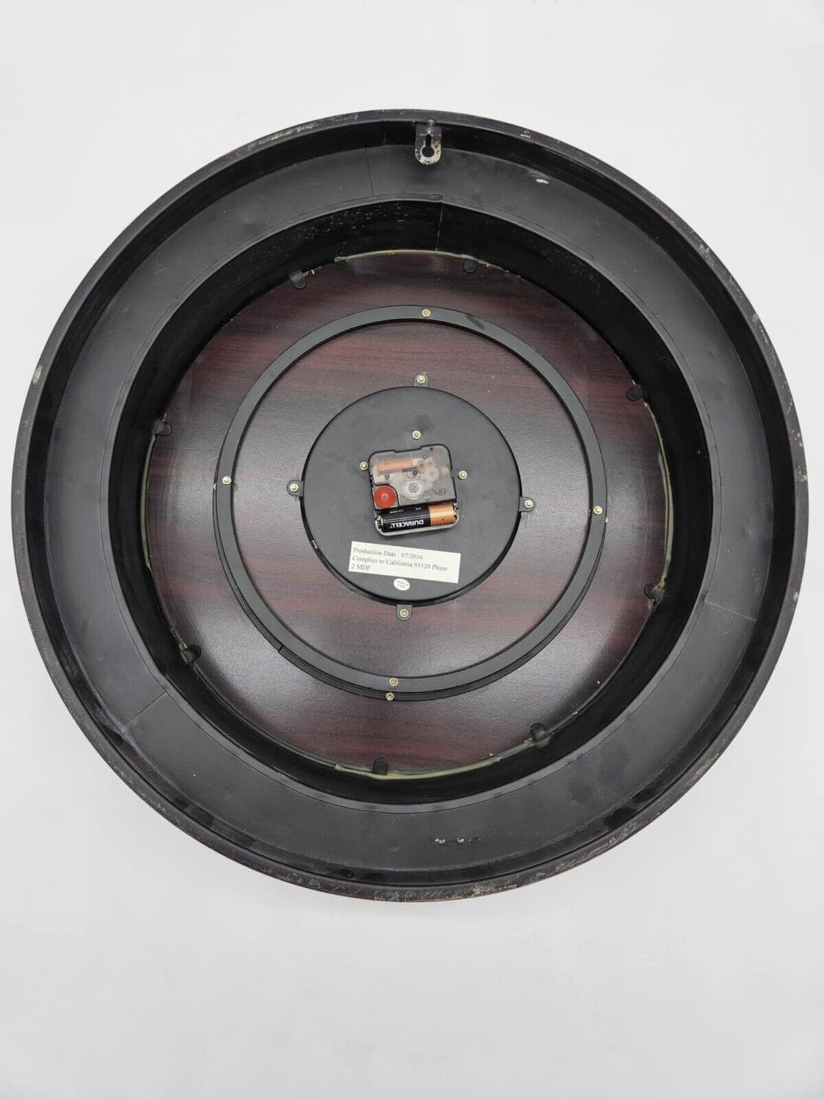 Vintage Military Themed Control Room Wall Clock