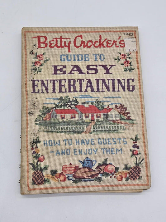 Betty Crocker’s Cookbook Guide To Easy Entertaining 1959 1st Edition 1st Print