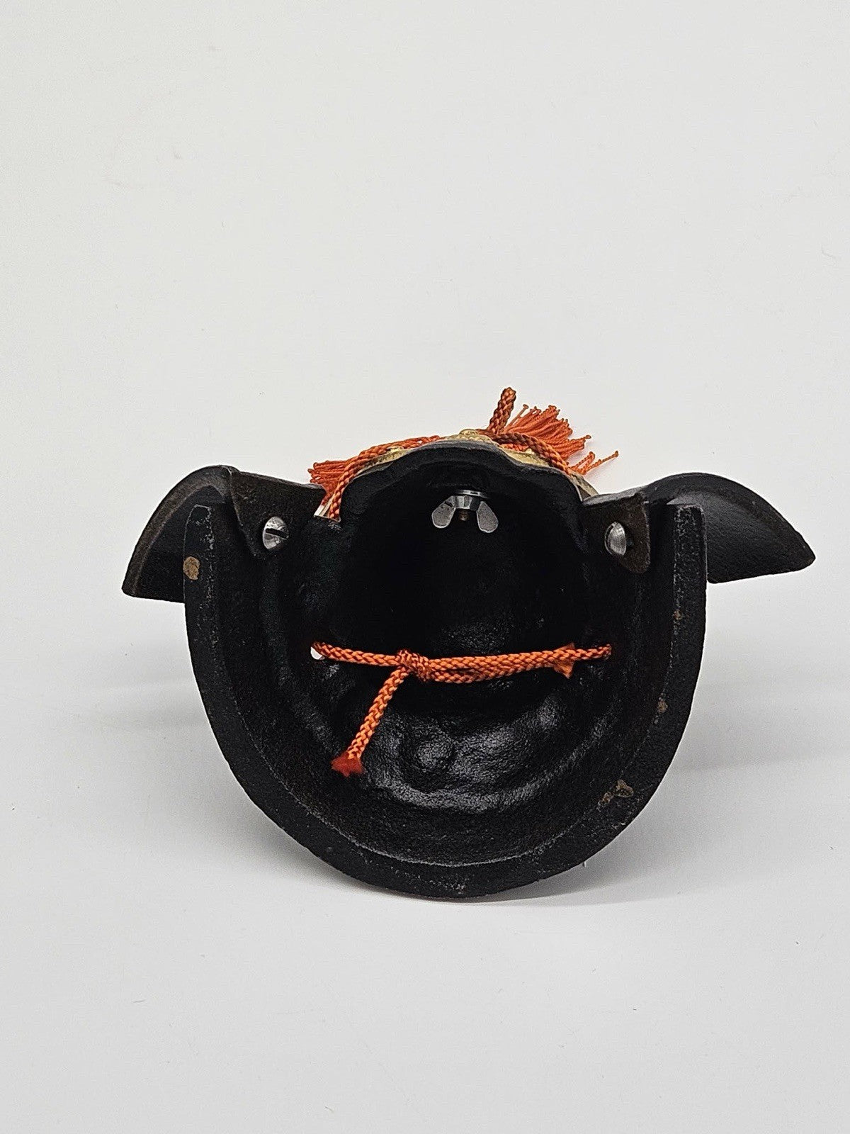 Japanese Samurai Helmet Replica Iron Pillow Kusunoki Masashige Model