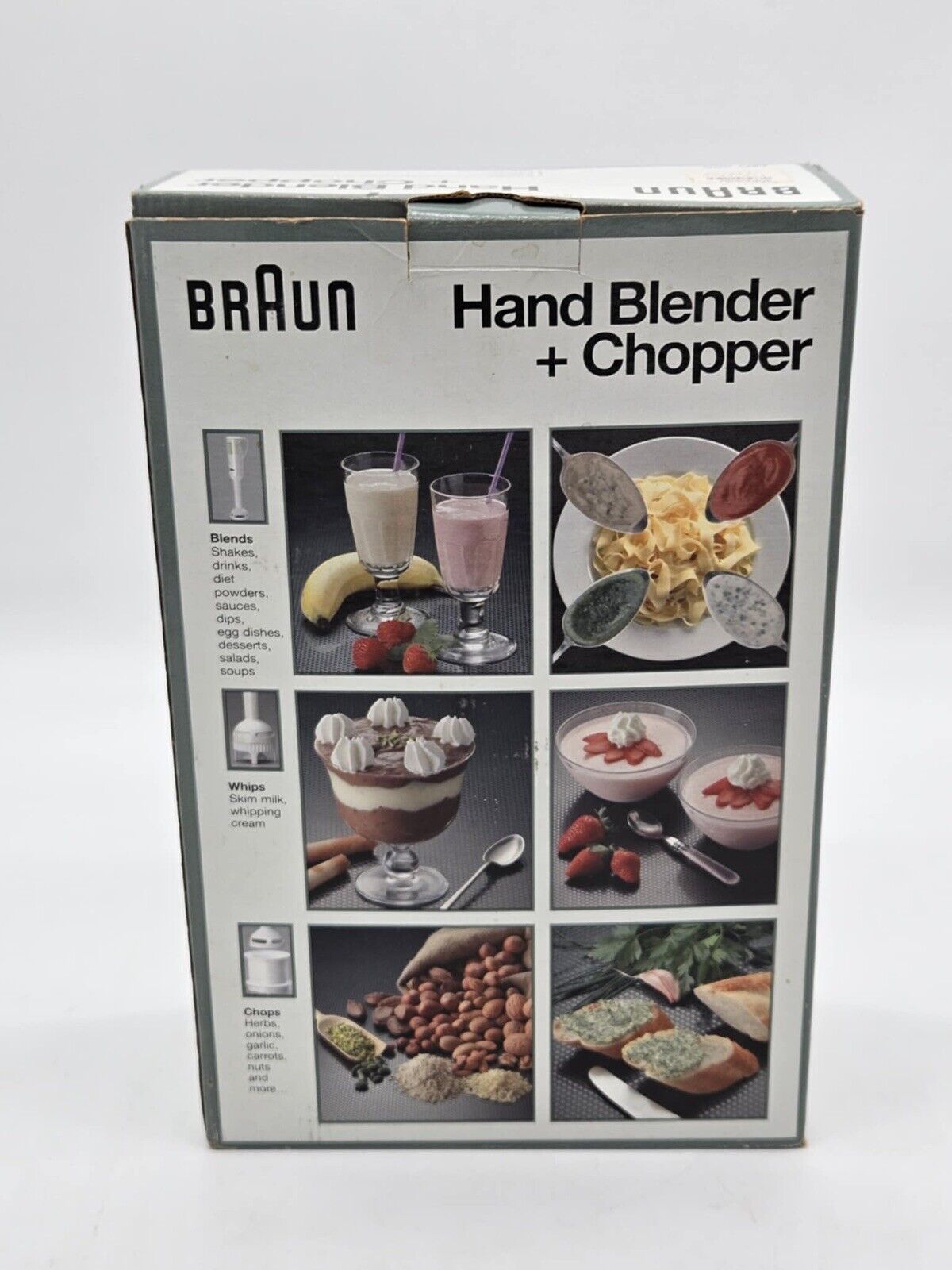Braun Handblender Chopper Hachoir MR 380 With Box