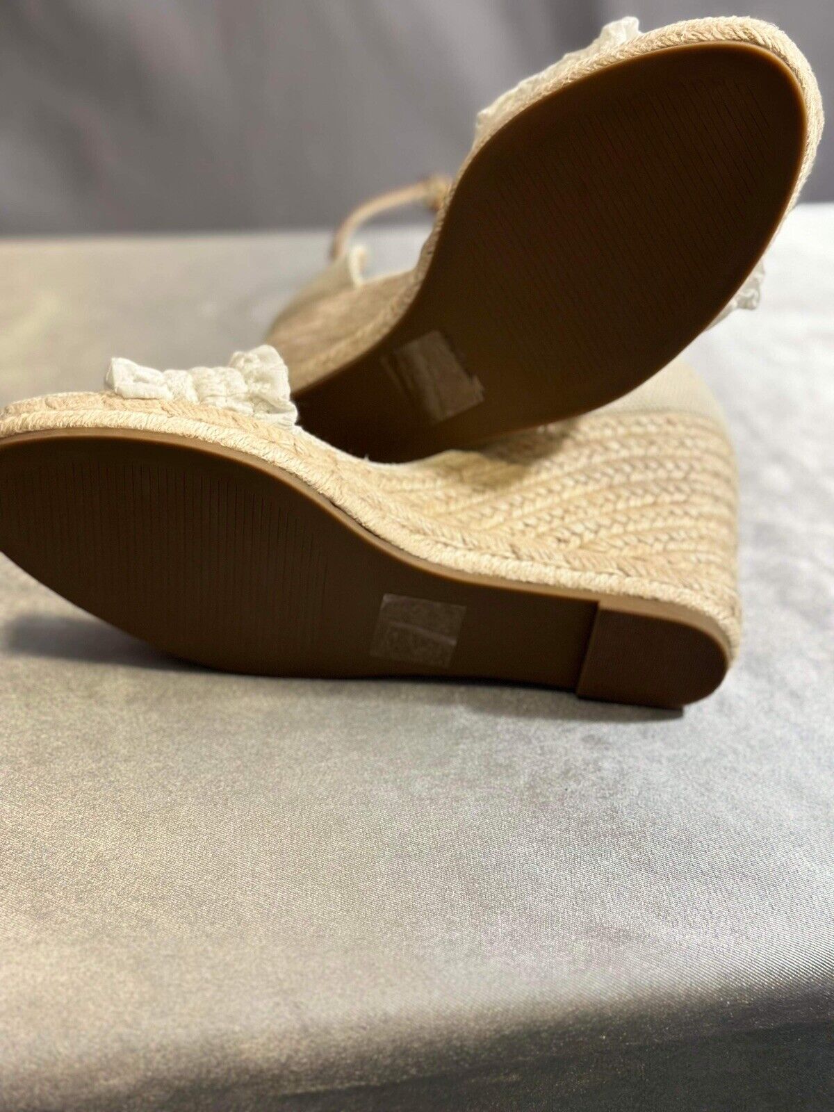NEW DRAPER JAMES RSVP Gabrielle Women's Wedge Sandals - Sz 9 WCLTH