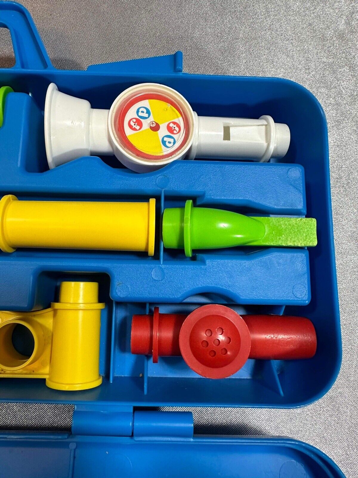 Fisher Price Crazy Combo Horn Set #604 - COMPLETE, Vintage 1984 VTY