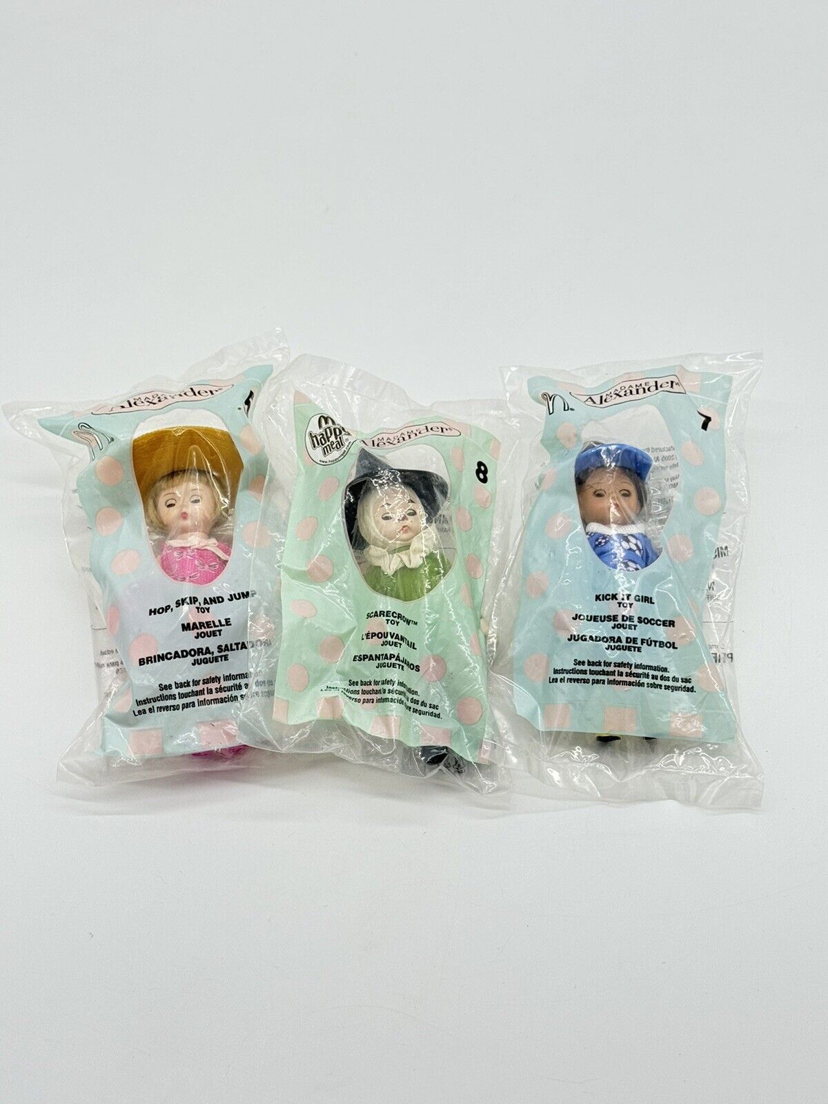 Madame Alexander Collection McDonalds Dolls 2005 & 2007 VTY