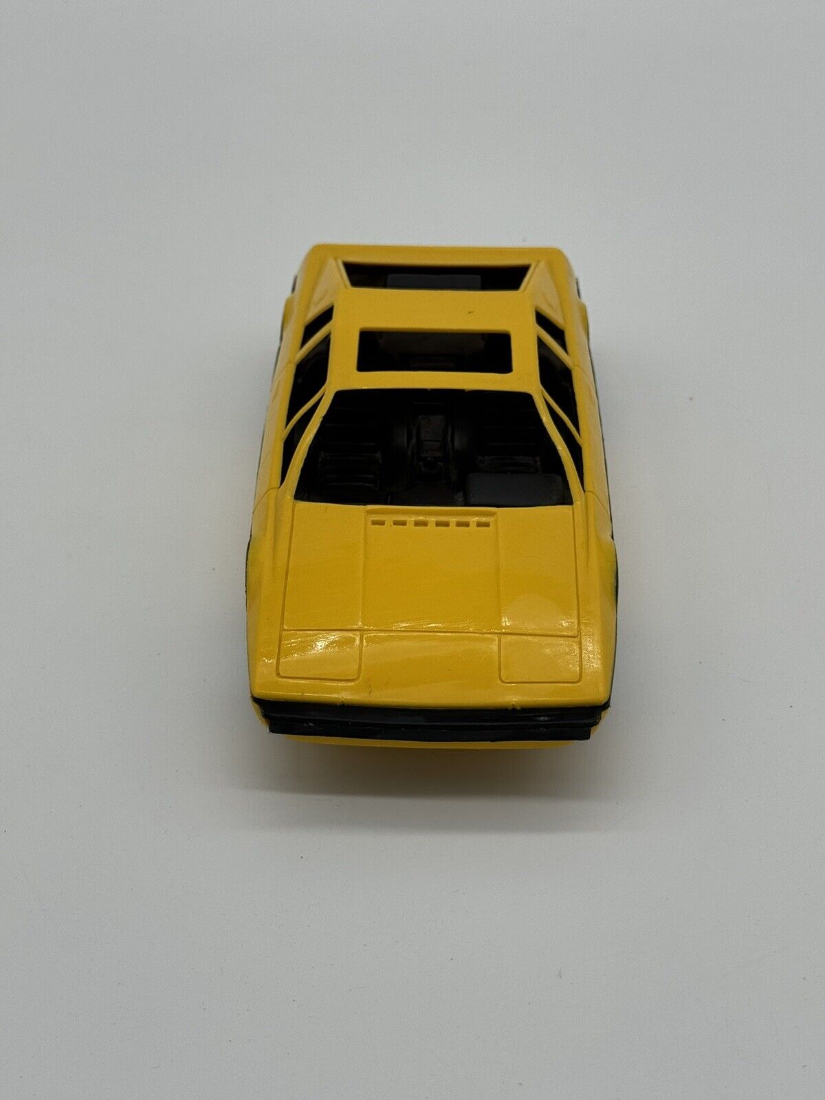 1/20 SCALE 1980s VINTAGE TESTORS #1022 LOTUS ESPIRIT YELLOW PLASTIC CAR VTY 005