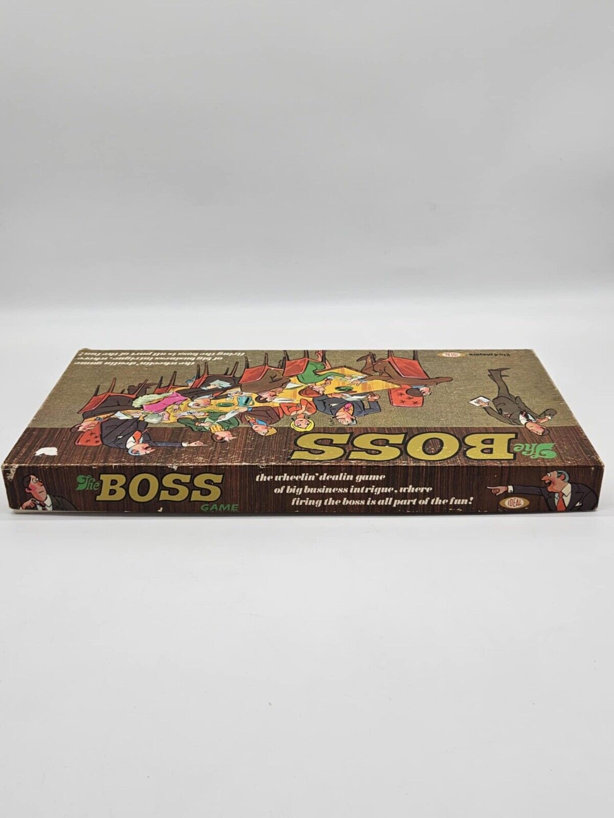 Vintage Ideal The Boss Game 1972 Family Fun Board Game COMPLETE - VGM