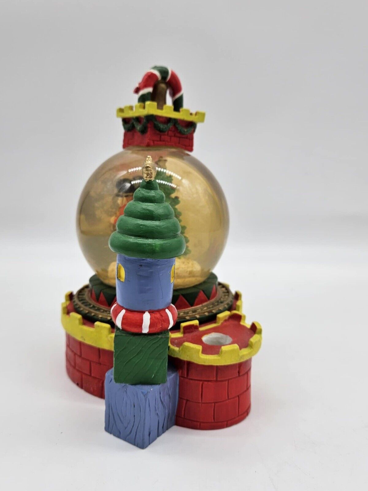 Vintage Toyland Water Ball Made Exclusively For Christmas Around The World
