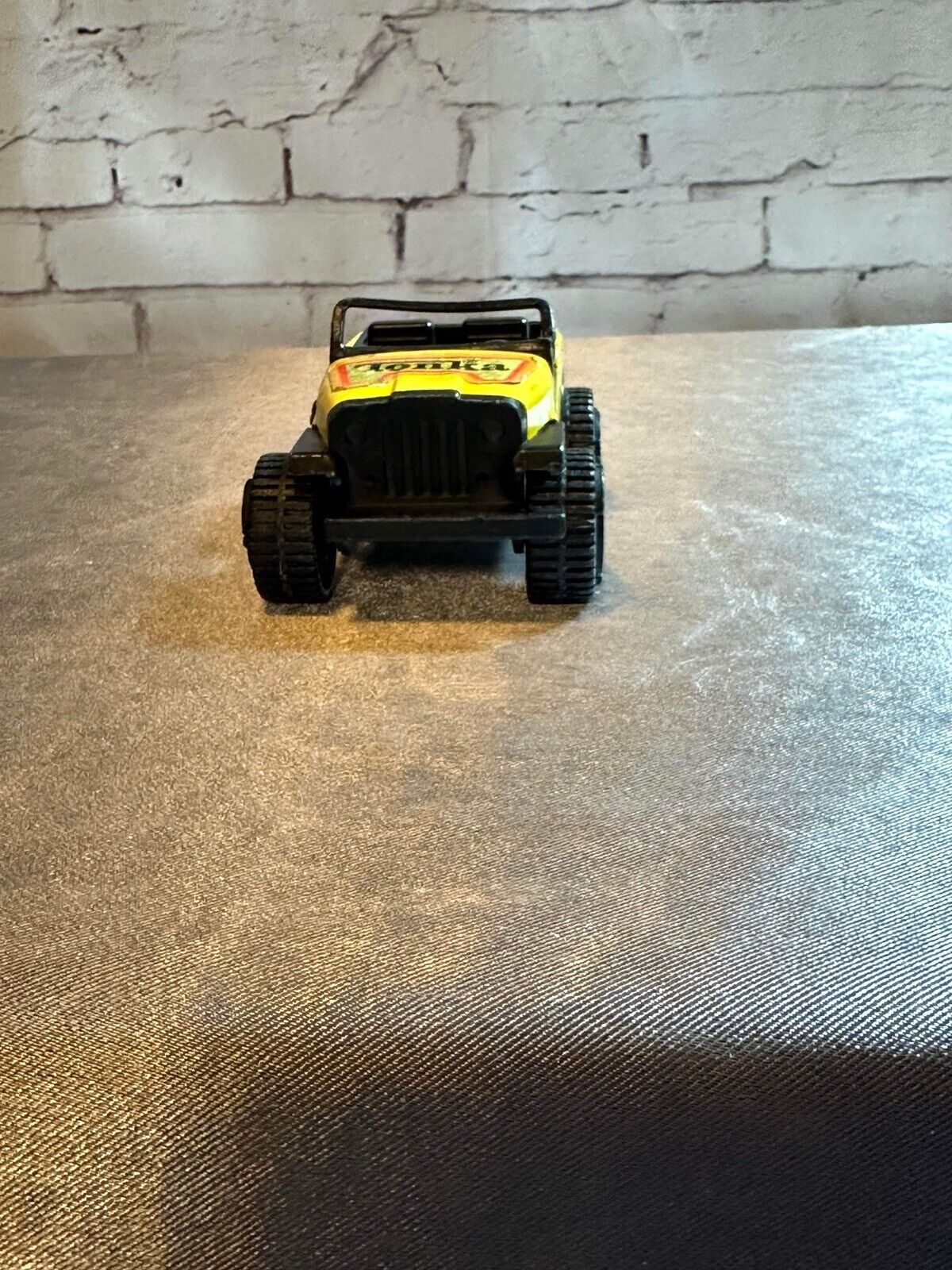 Vintage 1979 Tonka yellow CJ Jeep VTY