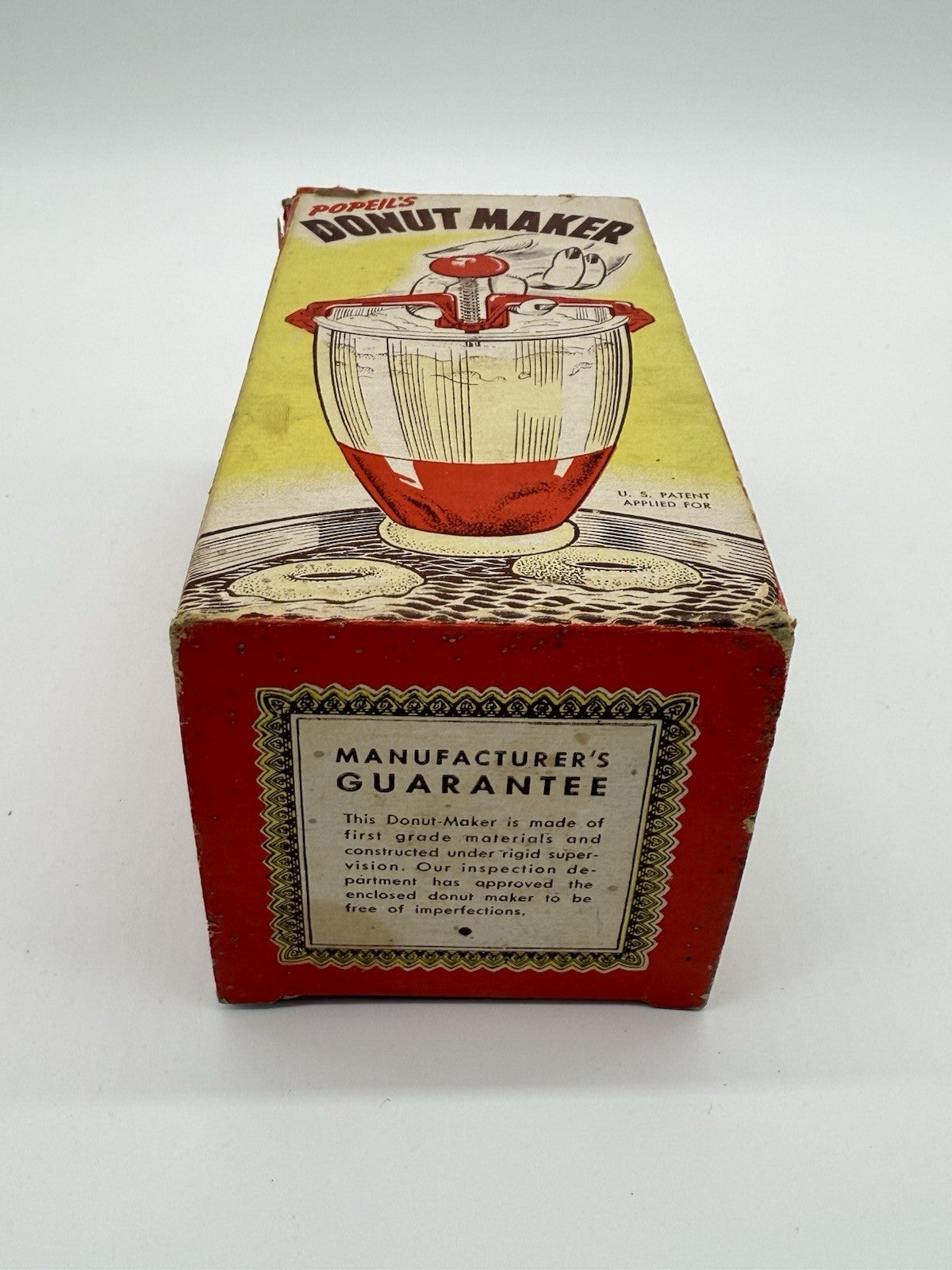 Vintage Popeil's Donut Doughnut Maker w/Original Box USA Made