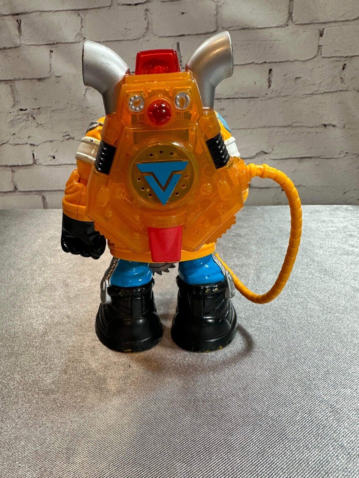 Vintage 1999 Fisher-Price Mattel Rescue Heroes Fireman Action Figure VTY