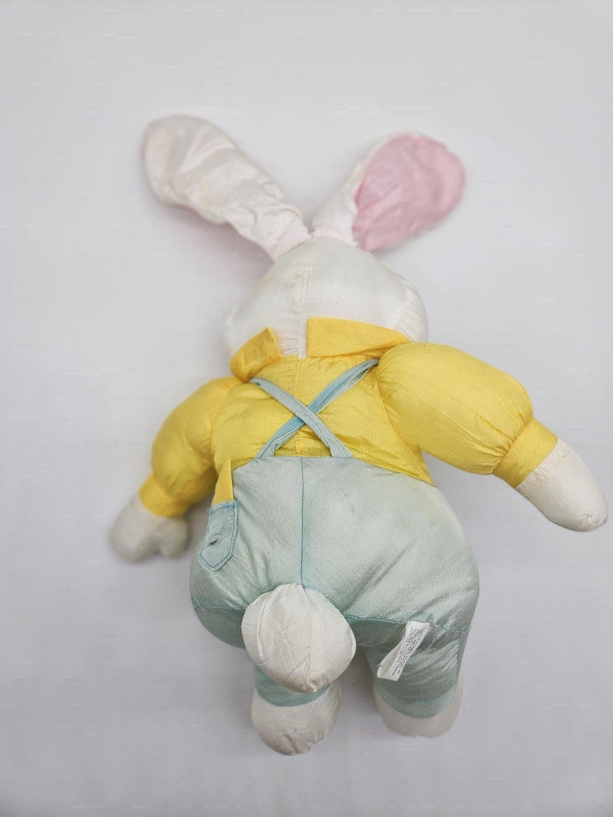 VTG International Silver Co. Parachute Bunny Rabbit Nylon Plush Stuffed Animal