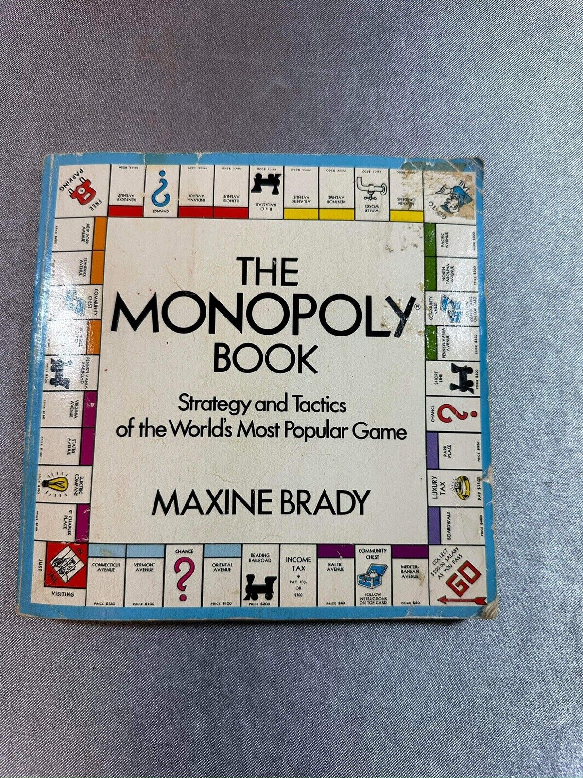 The Monopoly Book Paperback Maxine Brady VBKS