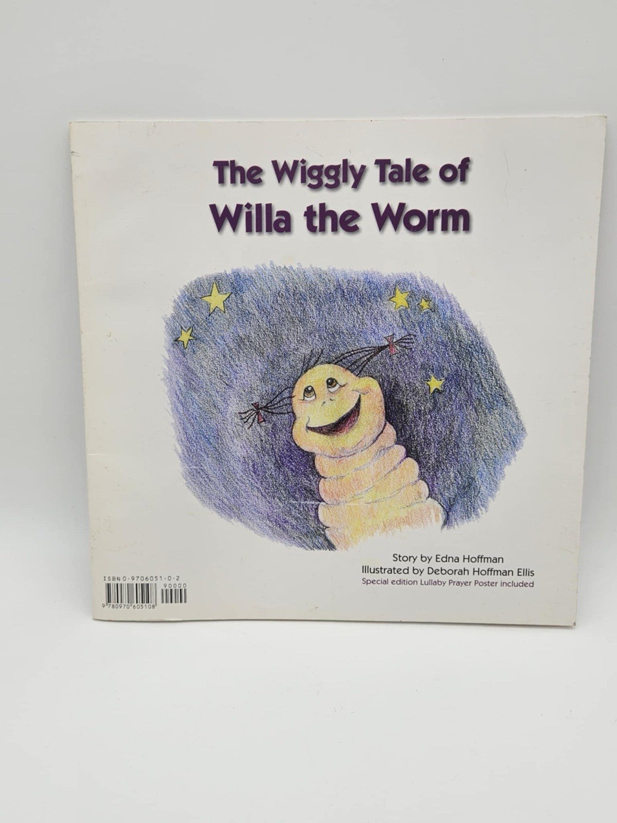 RARE Edna Hoffman Story Book BIZZY BUZZY BEE & WILLA THE WORM