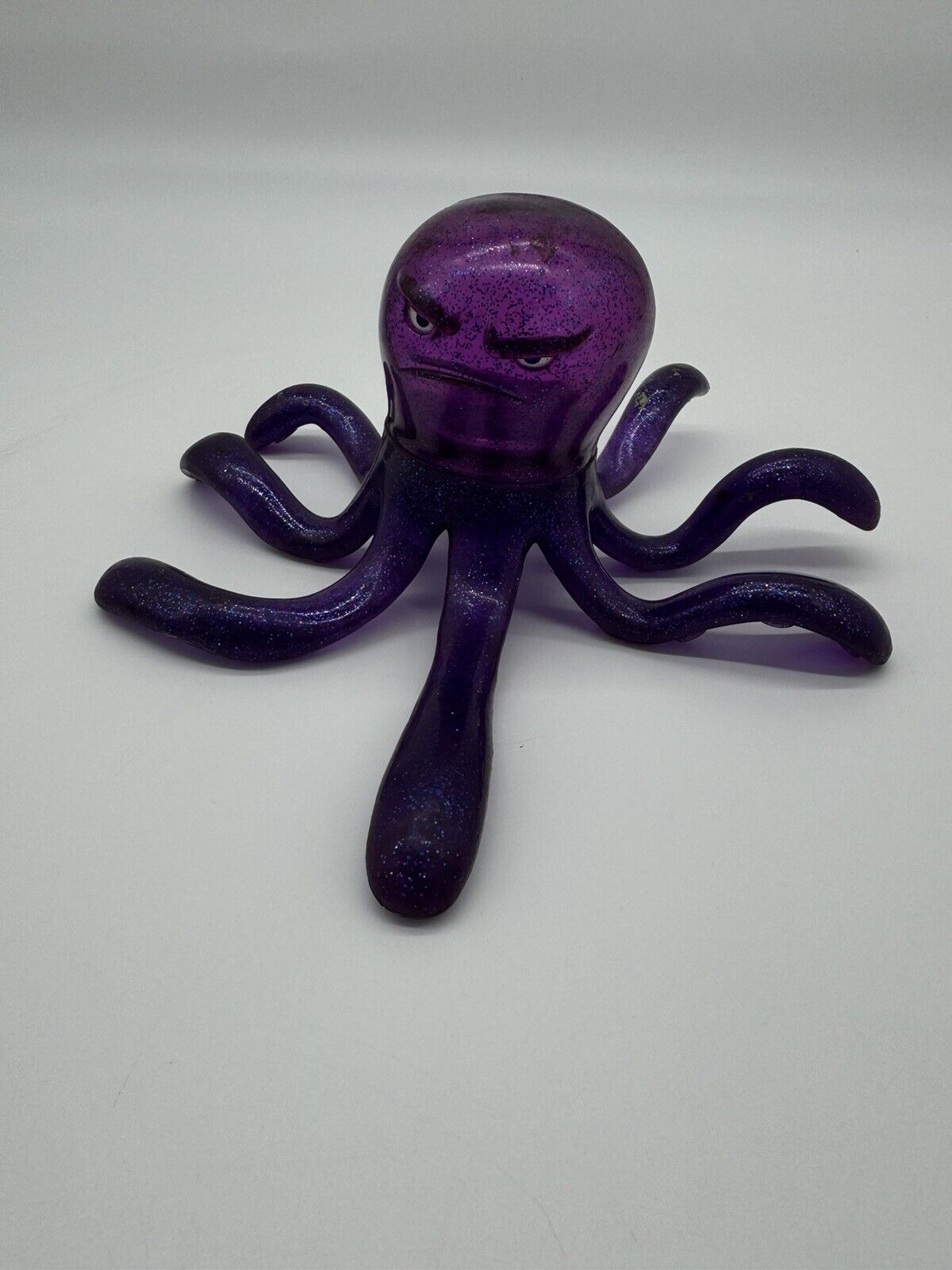 2009 Disney/Pixar Mattel TOY STORY 3 Stretch The Purple Octopus Figure *RARE!*