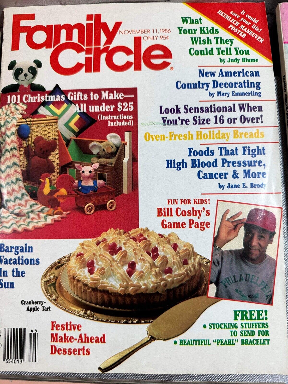 Family Circle magazine lot - Early 1980's lot of 6 - Vintage Back Issue