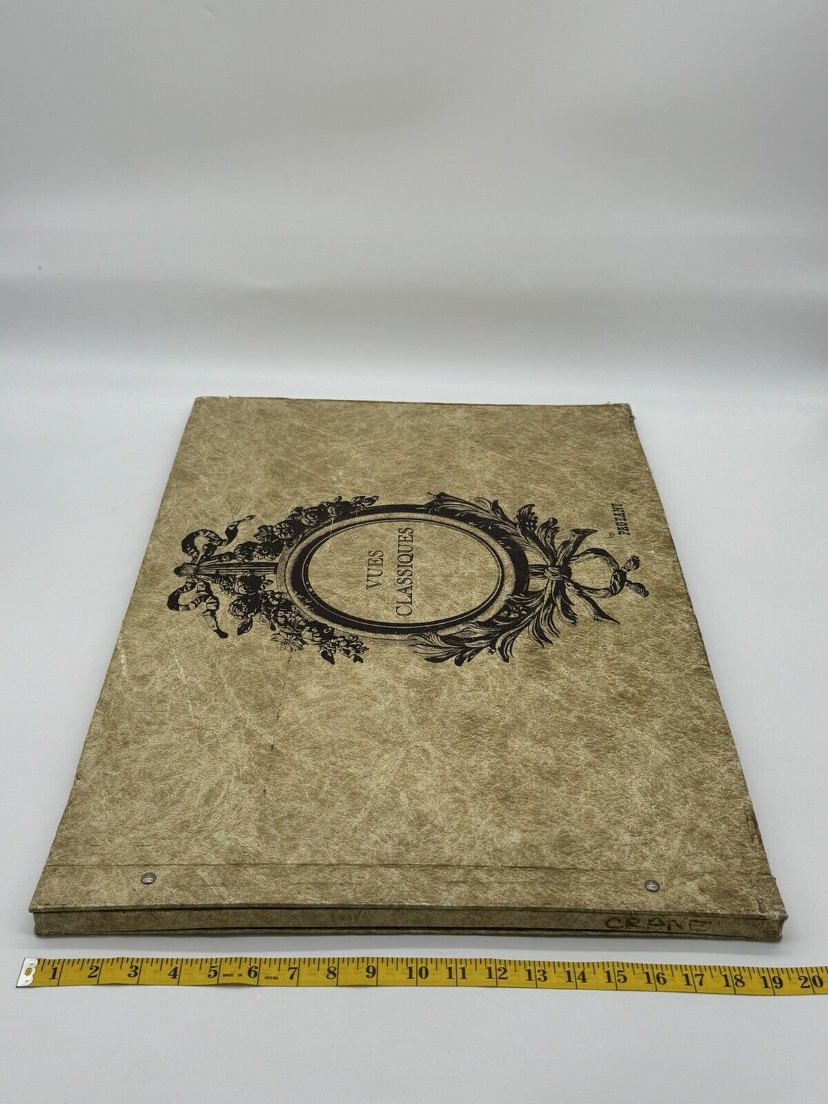 Antique Vintage I.S. CRANE, INC. Wall Coverings Ordering HC Book