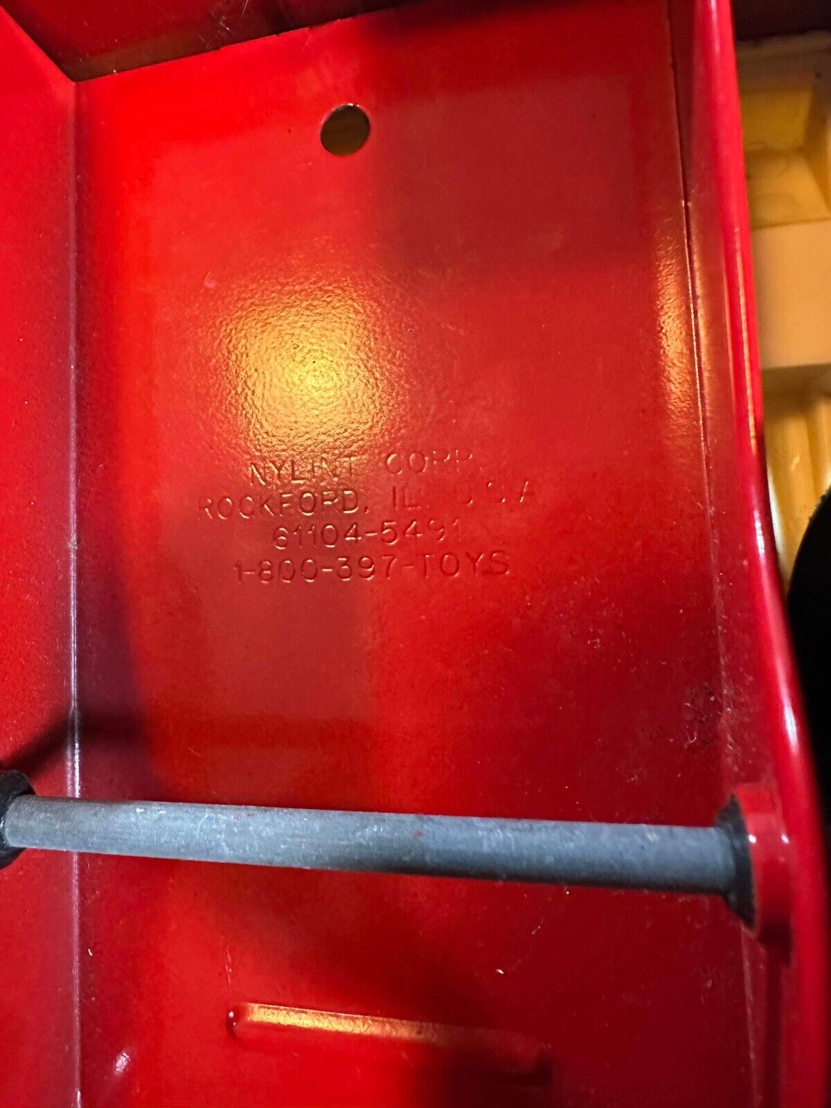 VNT Nylint Metal Muscle No. 5 Fire Engine Truck CAB ONLY. NO TRAILER 1980'S VTY