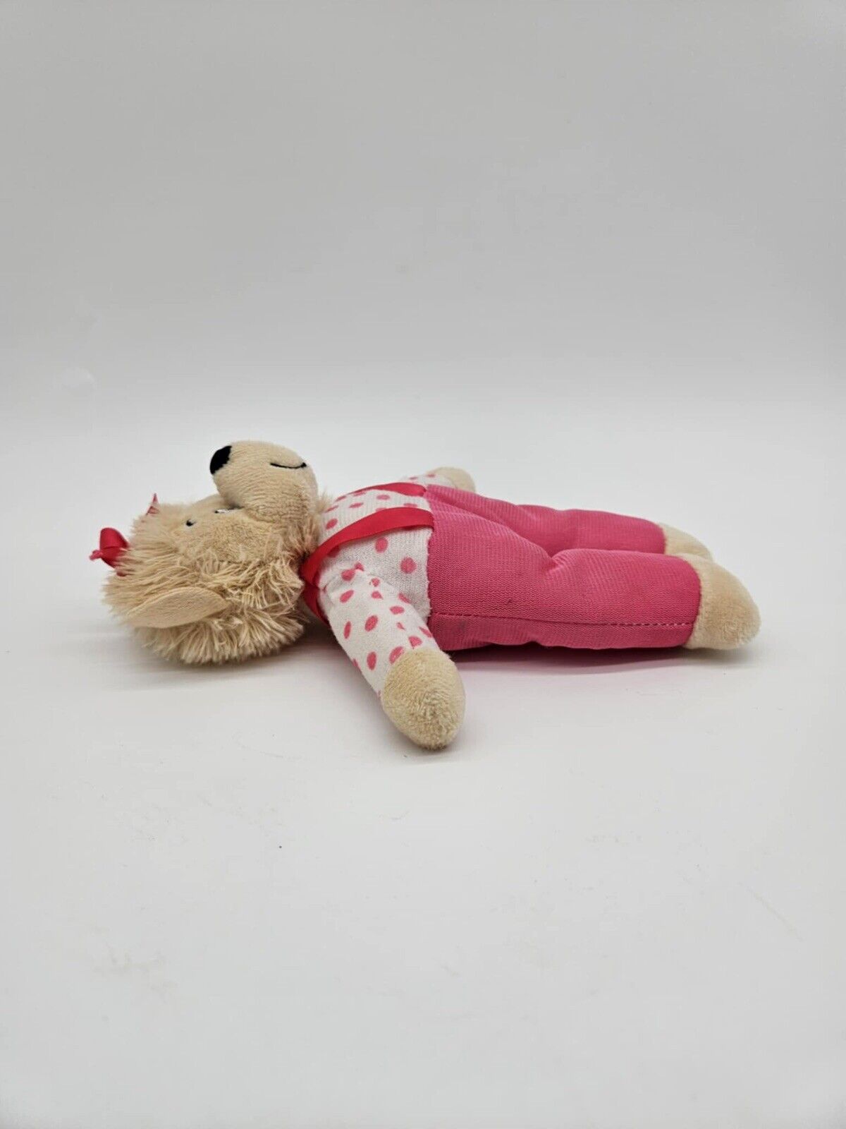 Berenstein Berenstain Bears, 8" Inch, Plush Sister Bear Toy Doll, Pink Polka Dot