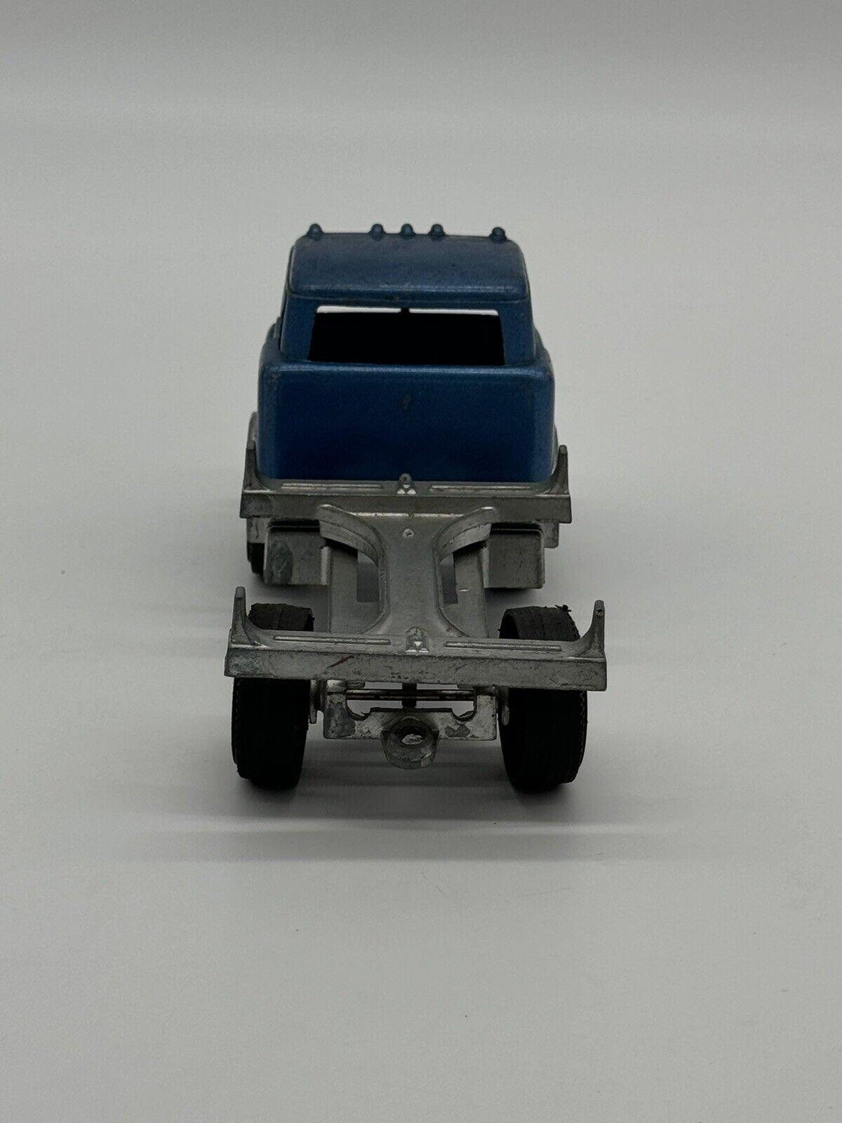 Vintage Hubley Log Hauler Truck #1490 Logger Made in USA - Metal Toy Truck FNF
