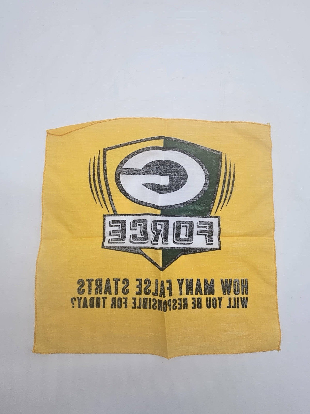 G FORCE: "HOW MANY FALSE STARTS WILL YOU BE RESPONSIBLE FOR TODAY?"...GB PACKERS