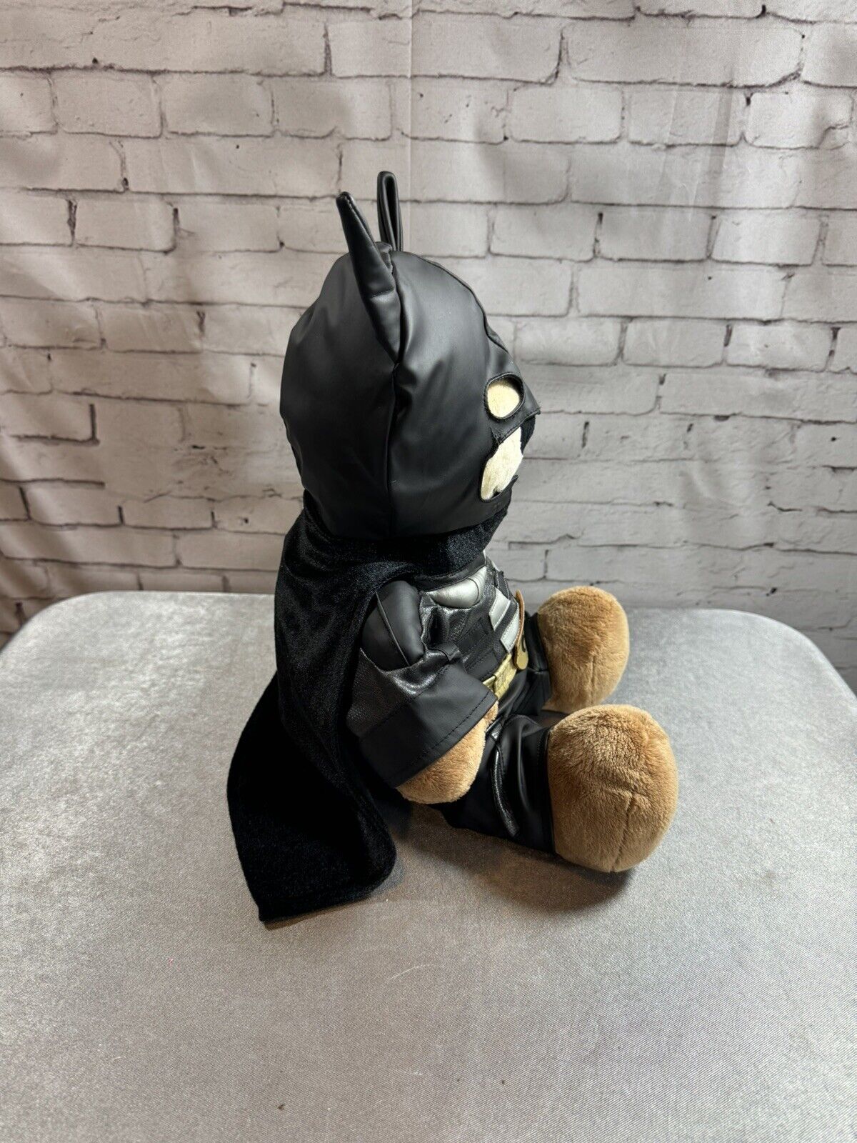 Build A Bear BAB Stuffed Animal Plush in Dark Knight Rises Batman Outfit CTY FNF