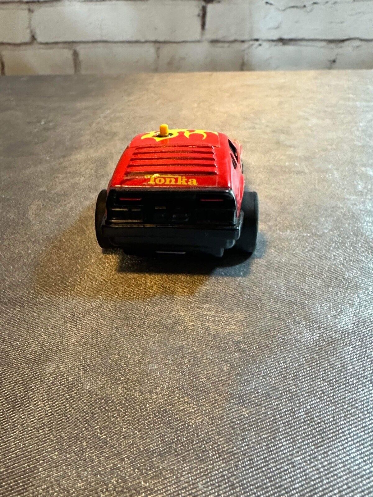 VINTAGE Tonka Toy Race Car Friction Button Activate Made In JAPAN VTY