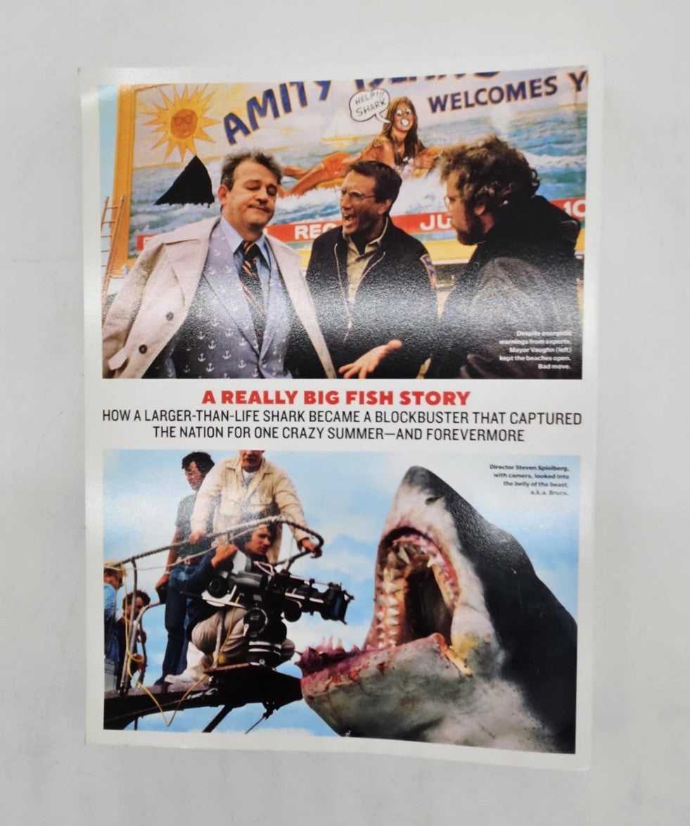 Life Magazine August 2025 Jaws Steven Spielberg the Movie that Changed World
