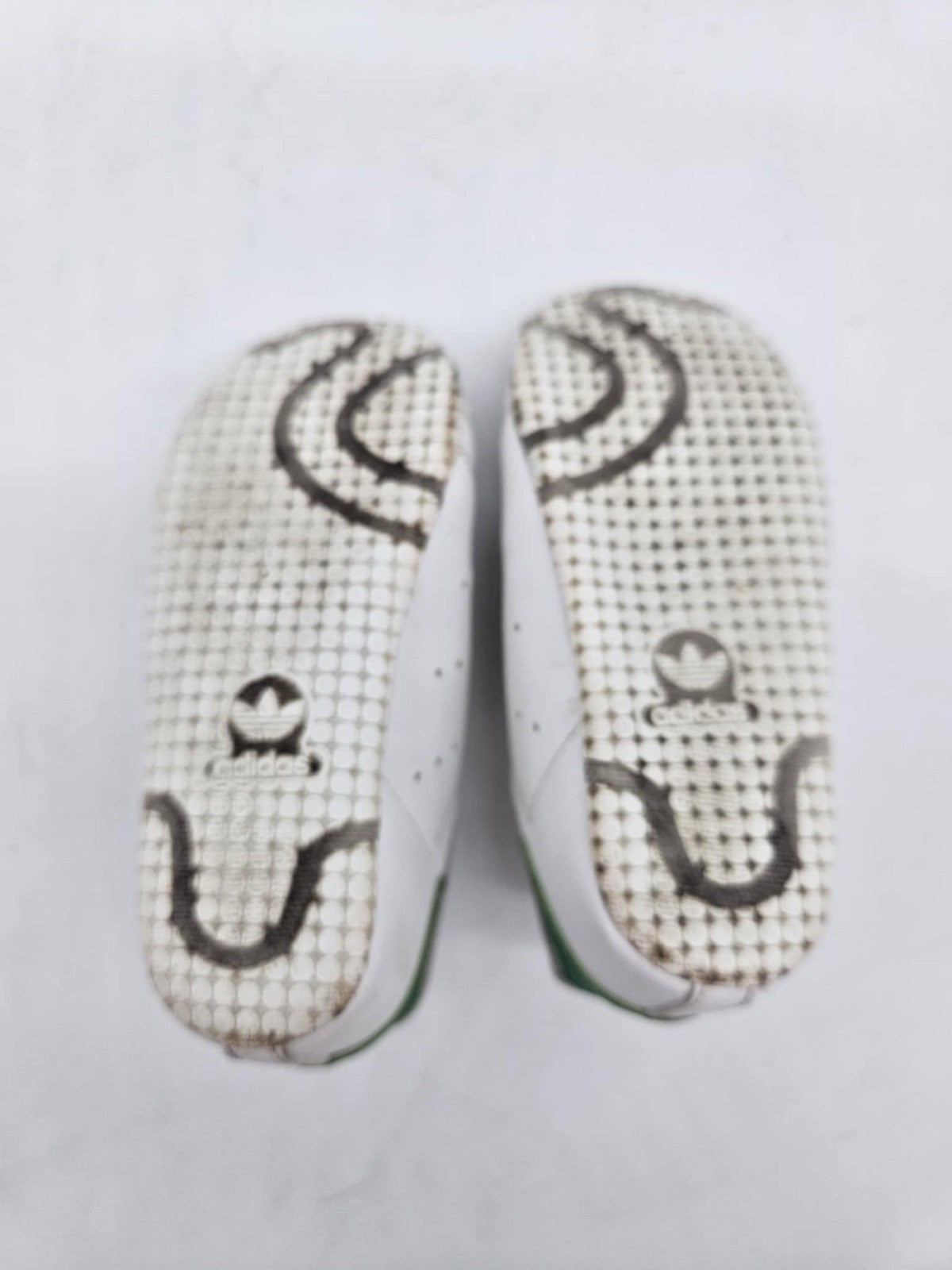 Adidas Toddler White And Green Stan Smith Sz 4 Toddler