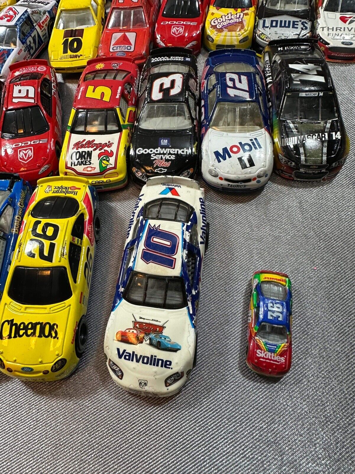 Lot Of 67 Vintage NASCAR Racing 1:64 Diecast Cars VTY
