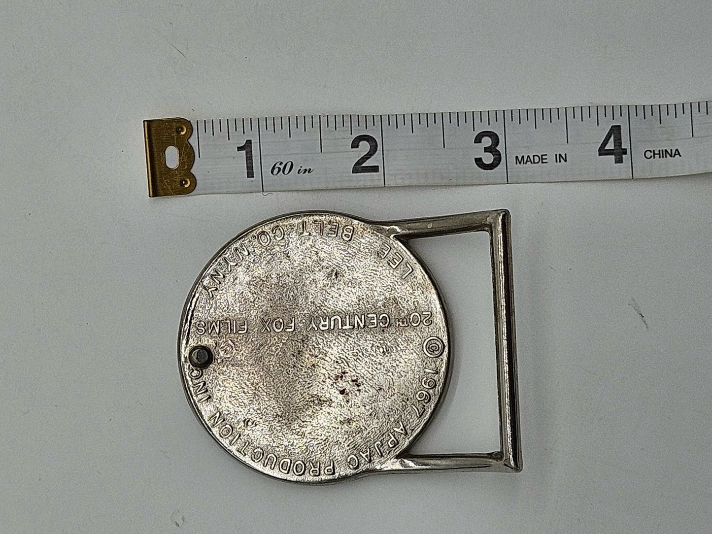 Rare Vintage 1967 Planet of the Apes Belt Buckle - Lee Belt Company