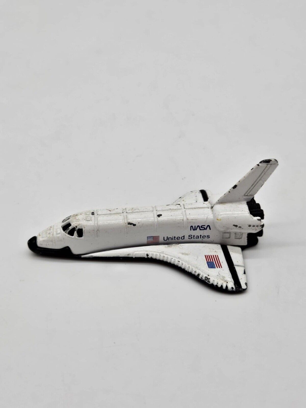 Vintage 1990s 3" Die Cast Metal Ertl Space Shuttle VTY